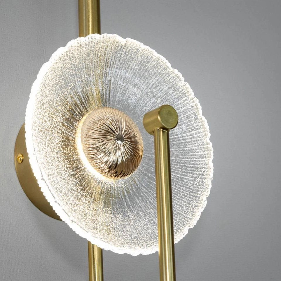 Applique Da Parete Led Lhj072-w Brush Gold