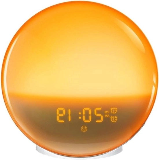 Simulatore di Alba e Tramonto Wake-up Light LED Allarme Digitale
