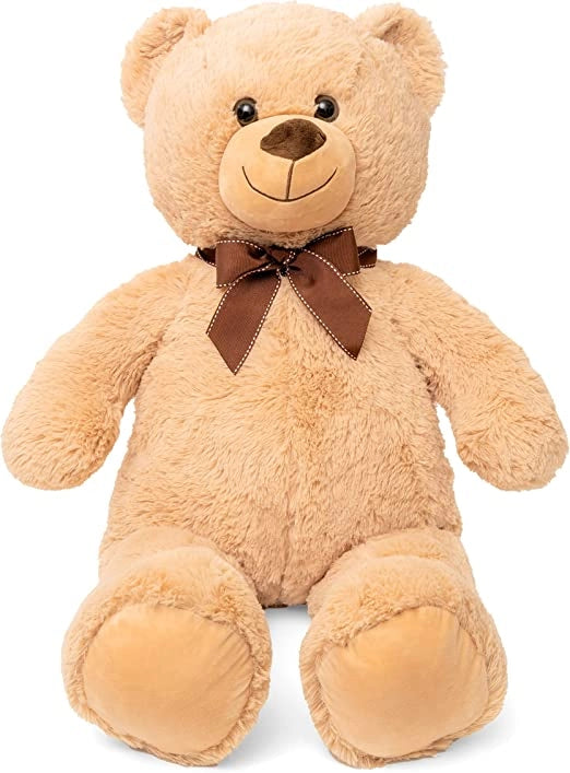 Peluche orso gigante Orso peluche gigante 80 cm san valentino bianco beige marrone peluche san valentino orsacchiotto or