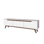 Porta TV in legno "Digi" - 180 x 35 x 48 cm - Marrone