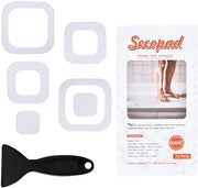Antislip contrassegno per bagno, 72 pezzi, contrassegno di sicurezza per bagni, vasche da bagno, docce, scale con grattugiatore (incolore)