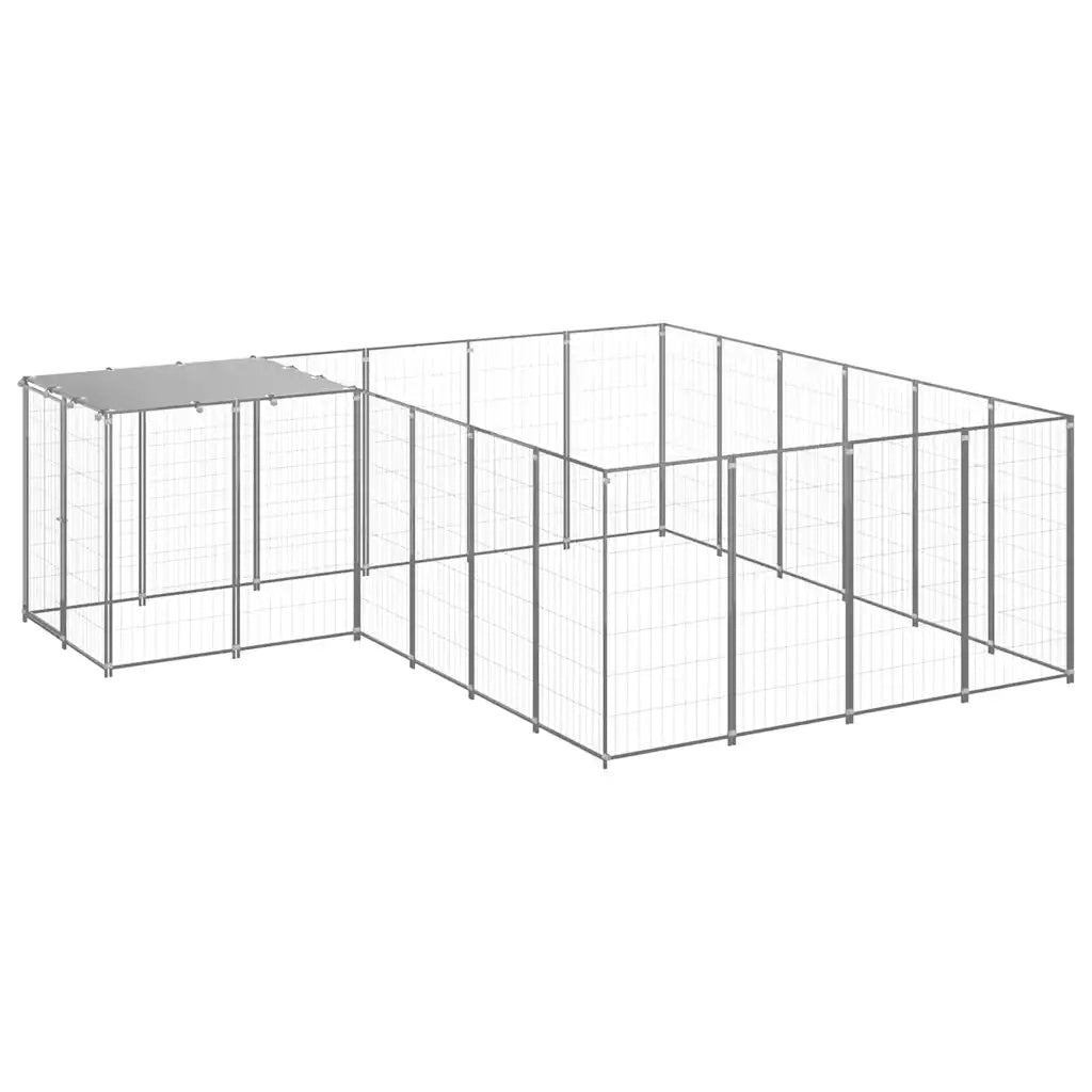 Gabbia per Cani Argento 8,47 mÂ² in Acciaio   cod mxl 44097