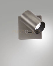 FLORES SPOT 1 LUCE CANNA DI FUCILE CON INTERRUTTORE ORIENTABILE ATTACCO GU10