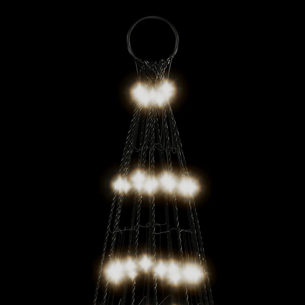 Albero di Natale a LED 1534 LED Bianco Freddo 500 cm 358117