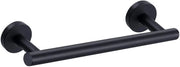 Asciugamani appesi - RVS - Telaio nero opaco - 1 pezzo