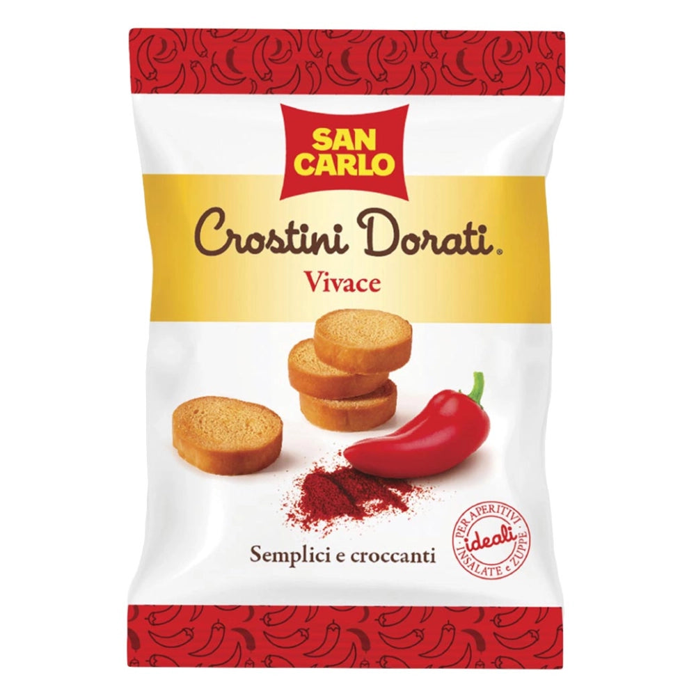 San carlo crostini dorati vivace confezione da 42 pezzi da 75 grammi