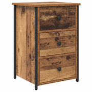 Comodino | Armadio da Notte | Mobiletto da notte con cassetto Marrone 40 x 36 x 60 cm