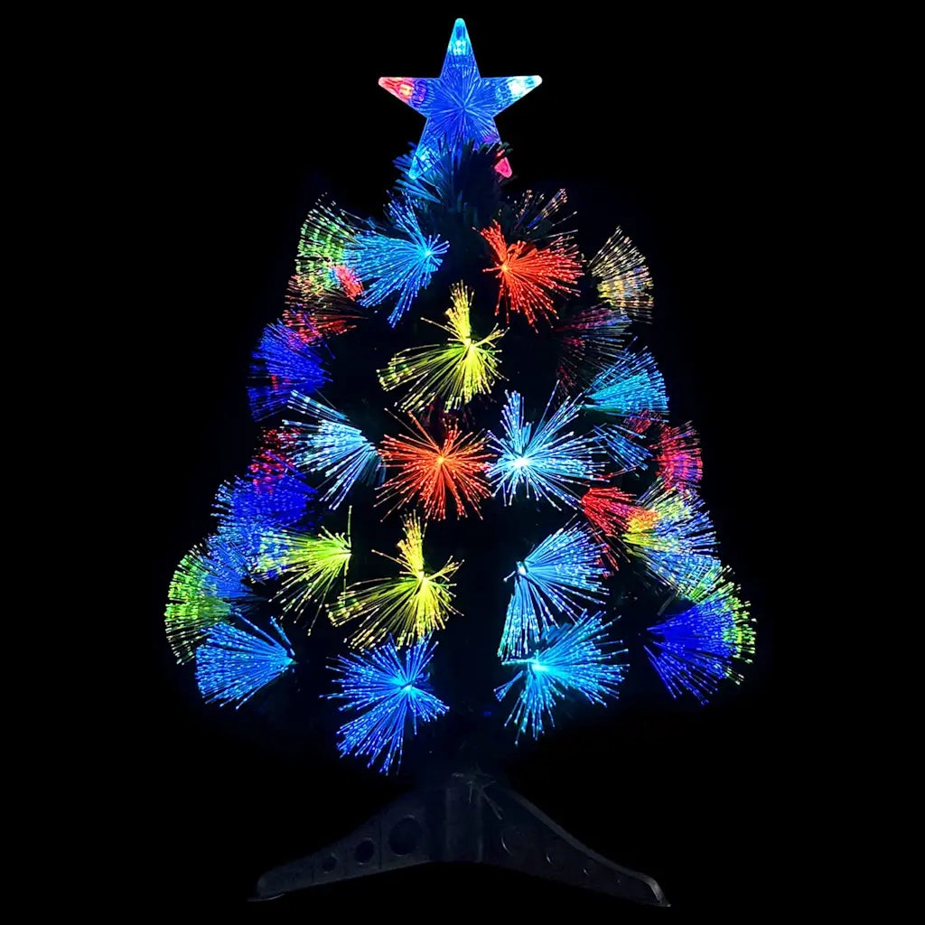 Albero di Natale artificiale con 50 LED Verde 64 cm PVC