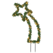 Luce Decorativa Natale con Picchetti Stella Cadente 115LED 89cm CFW3674405