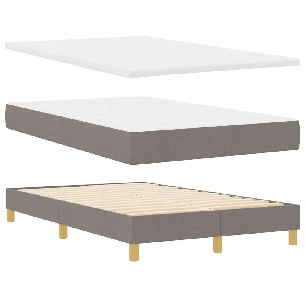 Letto a Sorgente LED con strisce LED Talpa 120 x 190 cm Tessuto 3342426
