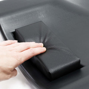 Sdraio da officina 91x42,5x11,5 cm Lettino da meccanico  2 scomparti per attrezzi Max 100 kg