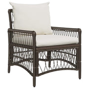 Sedia da Giardino Marrone 73 x 61 x 77 cm polyrattan 42006218