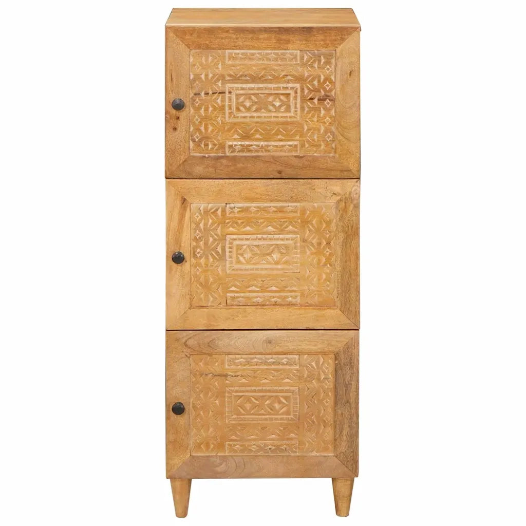 Credenza con lo scaffale-Buffet-Armadio da cucina Marrone chiaro 40 x 33 x 110 cm