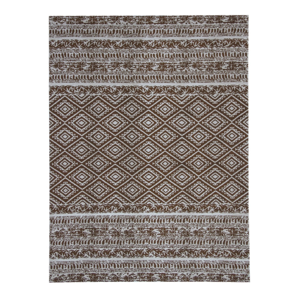 Tappeto Outdoor Sunny 110 Marrone in Poliestere