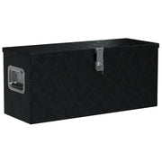 Cassetta in Alluminio 80x30x35 cm Nera  cod mxl 11701