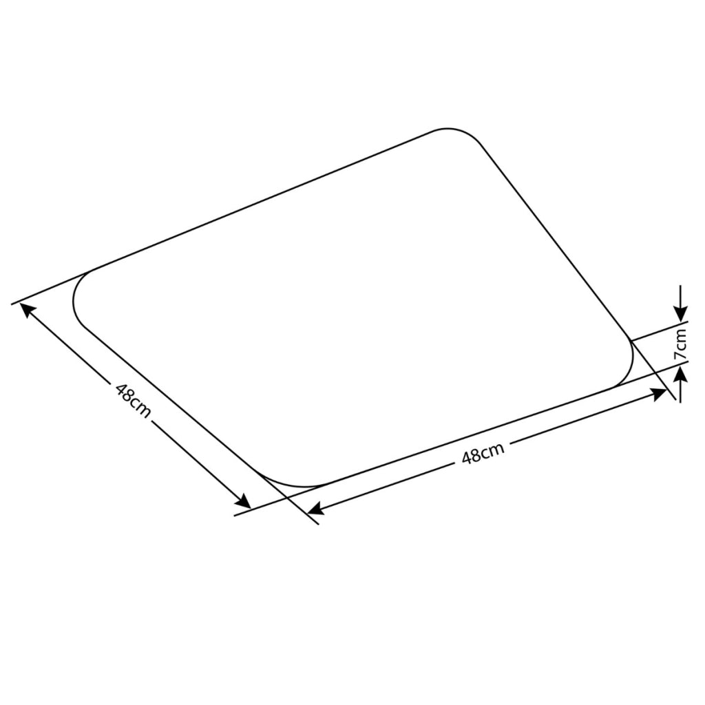 Plafoniera LED Polux Kastor quadrata bianca 36W 4000K