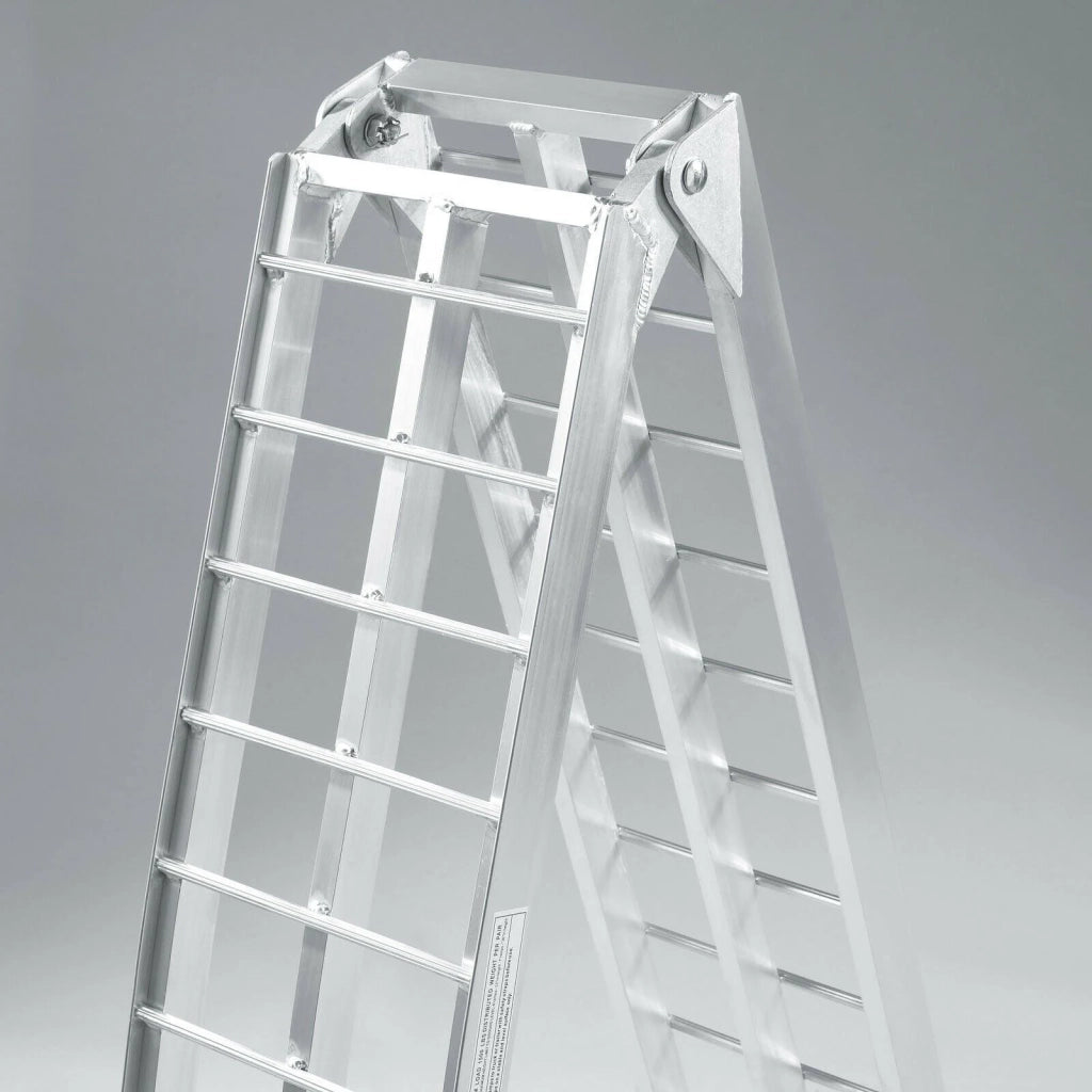 Set di 2 rampe di carico 226 cm 680 kg corrimano di accesso pieghevole in alluminio per moto e ATV 16_0001224