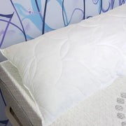 Coppia Guanciali Memory Foam Forato - Salvia - 73x44xh14