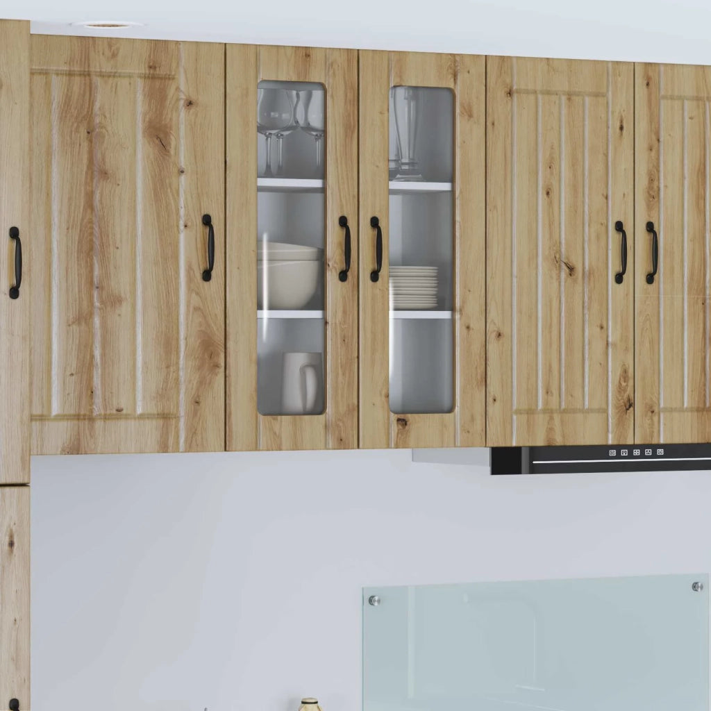 Mobile da cucina-Armadio da cucina Rovere artigianale 60 x 31 x 80 cm 190202