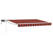 Tenda da Sole | Tenda retrattile manuale con LED 3,5 x 2,5 m