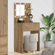 Tavoli da Trucco per Camera da Letto Rovere artigianale 888996