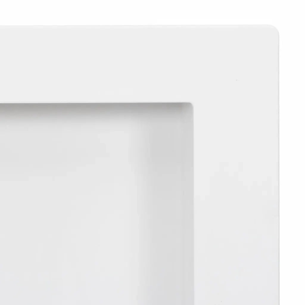 Nicchia da Doccia con 2 Scomparti Bianco Lucido 41x69x9 cm 151398