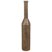 Vaso in poliresina marrone 17,5x17,5x100h