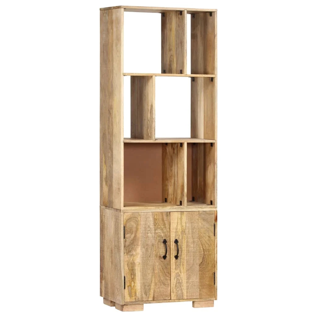 Scaffale mobile mobile di design libreria 180 cm legno massello di mango 2702067/2