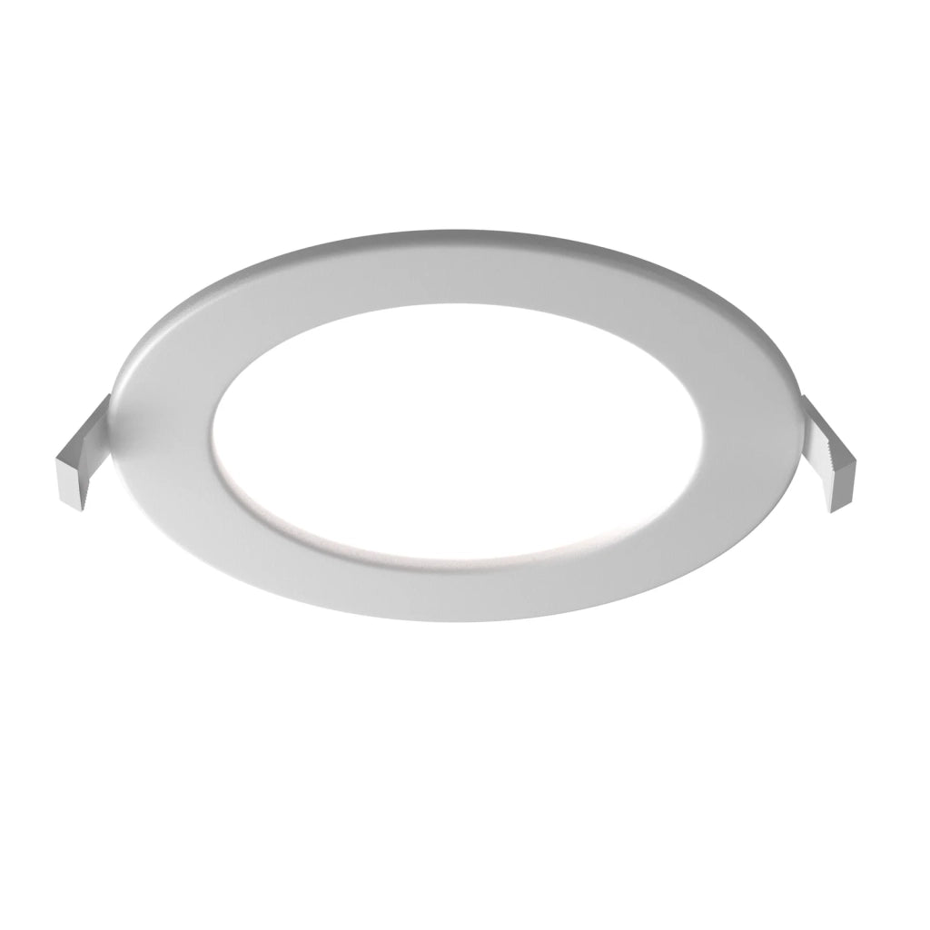 Maytoni Lampada da incasso Stockton 1 luce LED integrato bianco materie plastiche