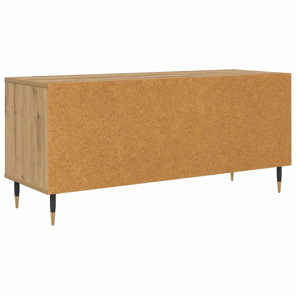 Mobile TV con cassetto Rovere artigianale 100 x 34,5 x 44,5 cm