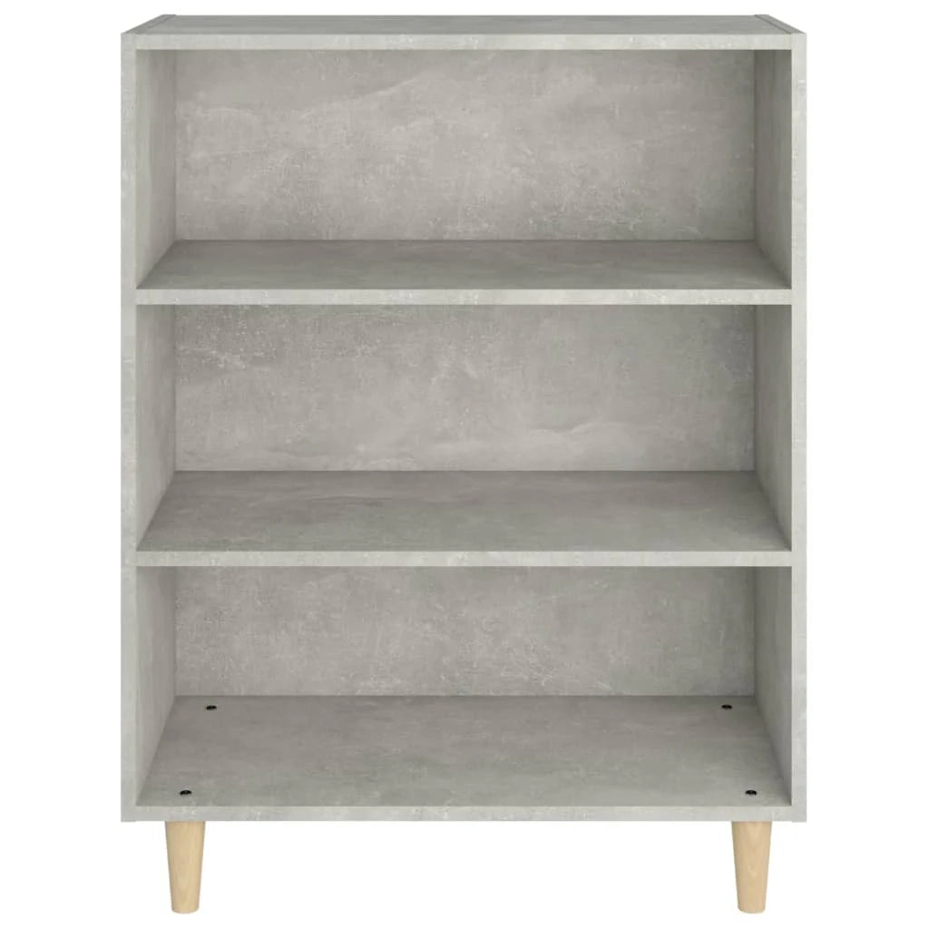 Buffet credenza cassettiera armadio mobile contenitore organizer per cucina soggiorno salotto 69,5 x 32,5 x 90 cm legno ingegnerizzato grigio 02_0032003