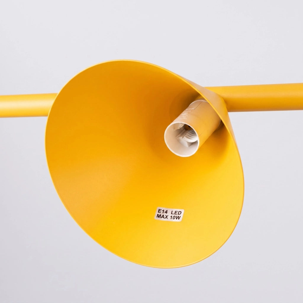 Lampadario NOX 4L giallo