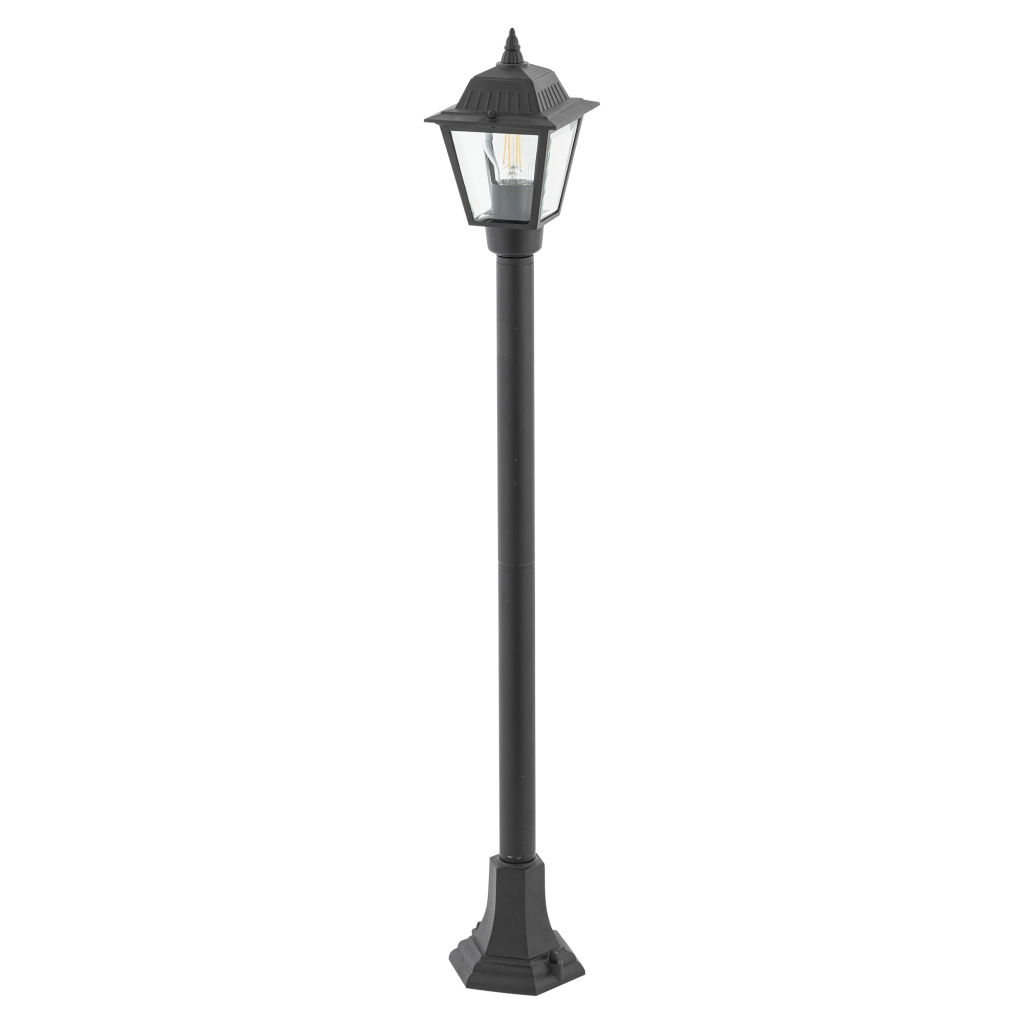 Paletto giardino esterno classico nero Nowodvorski ANA 100cm