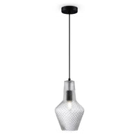 Lampada pendente Pendant in Metallo Tommy Nero