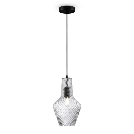 Lampada pendente Pendant in Metallo Tommy Nero