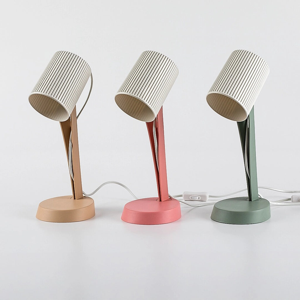 Lampada da tavolo verde bianco E14 Rabalux Solvet