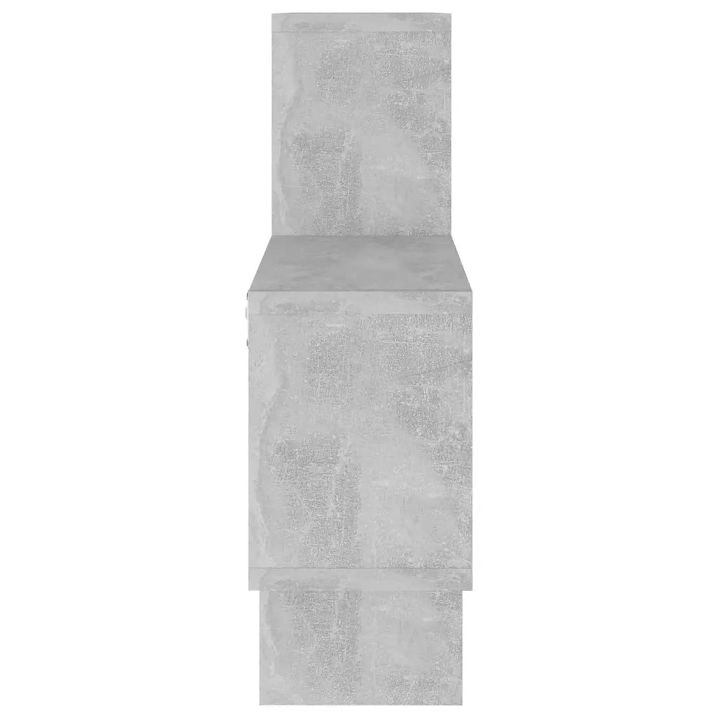 Scaffale a Parete Auto Grigio Cemento 82x15x51 cm in Truciolato cod mxl 64570