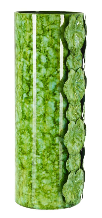 Vaso Drop 18x17,5x46 cm in Ferro Verde