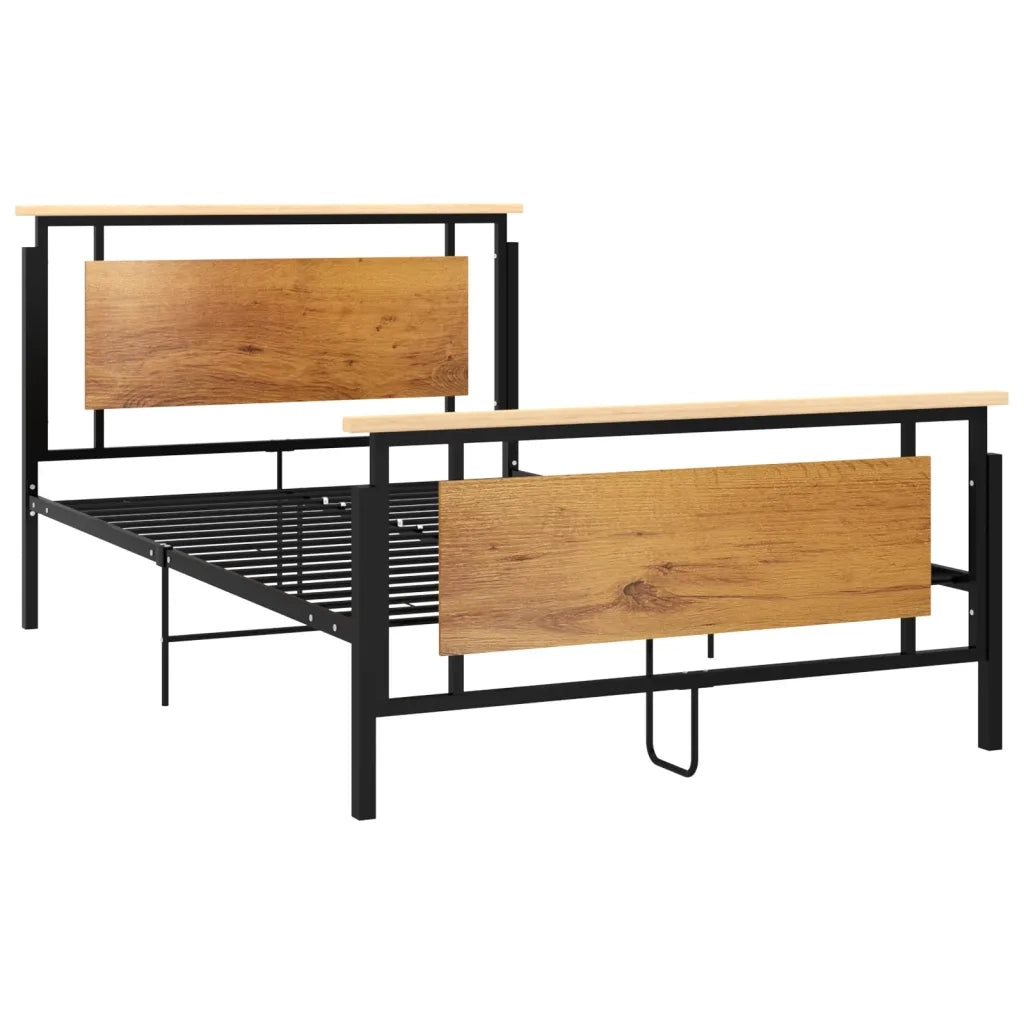 Letto matrimoniale | Letto per adulti | Giroletto in Metallo 120x200 cm