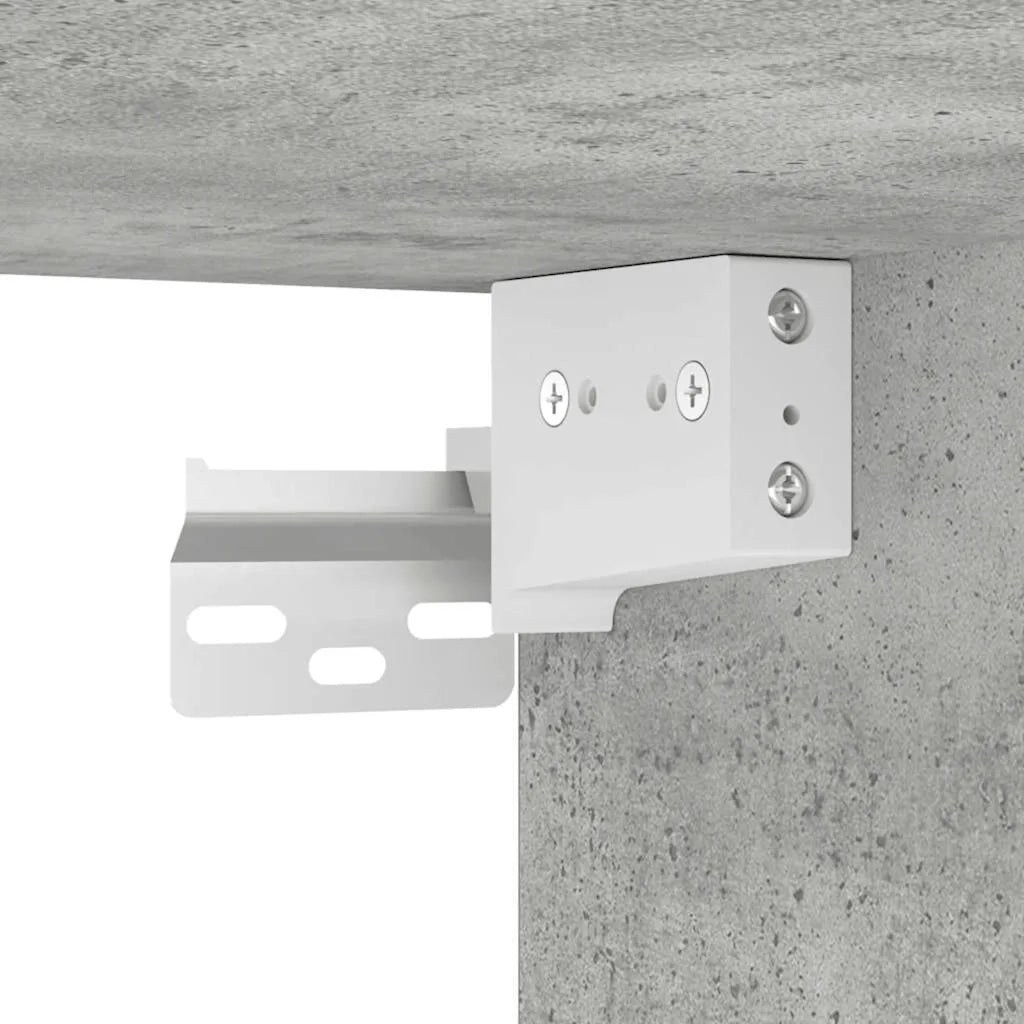 Set di Mobili Porta TV 7 pz Grigio Cemento in Legno Multistrato 3114305