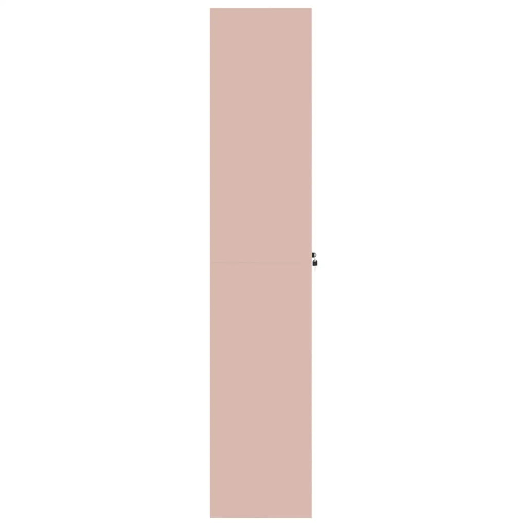 Armadio Rosa 90 x 40 x 200 cm Acciaio