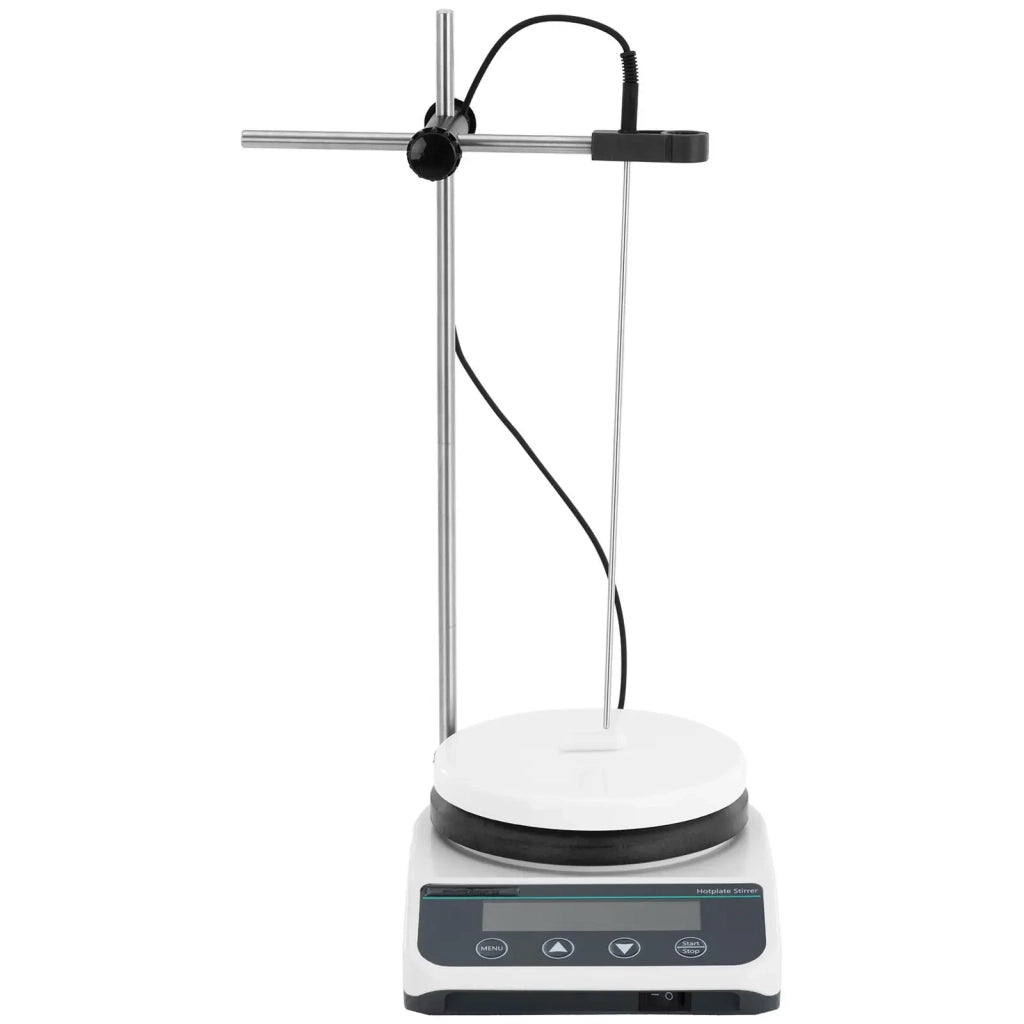 Agitatore magnetico riscaldato 2 l 50 1500 rpm alluminio ceramica plastica (pc) plastica pps 14_0008147