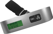 Scatola digitale per pesare bagagli - max 50kg - display LCD a sfondo - adatta per bagagli, utensili da cucina, pesca