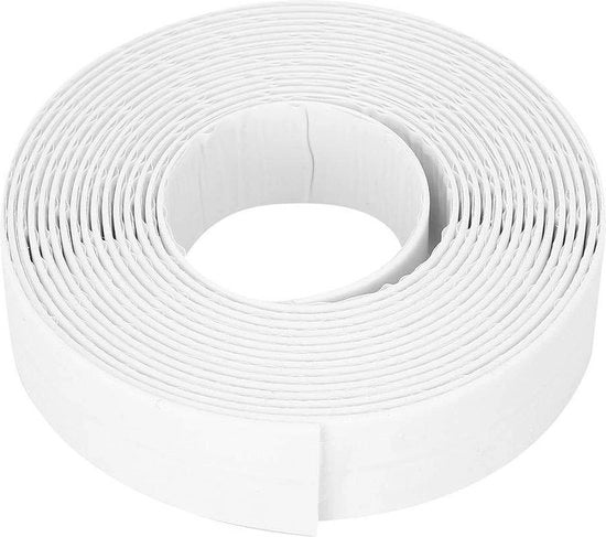 Striscia di sigillatura acqua resistente 22mm - PE bianco - striscia di sigillatura per bagno e cucina.