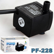 Trade Shop - Pompa Per Acquario 4w 220 L/h Filtro Mini Fontana Pf-228 Laghetto Stagno Filtro -