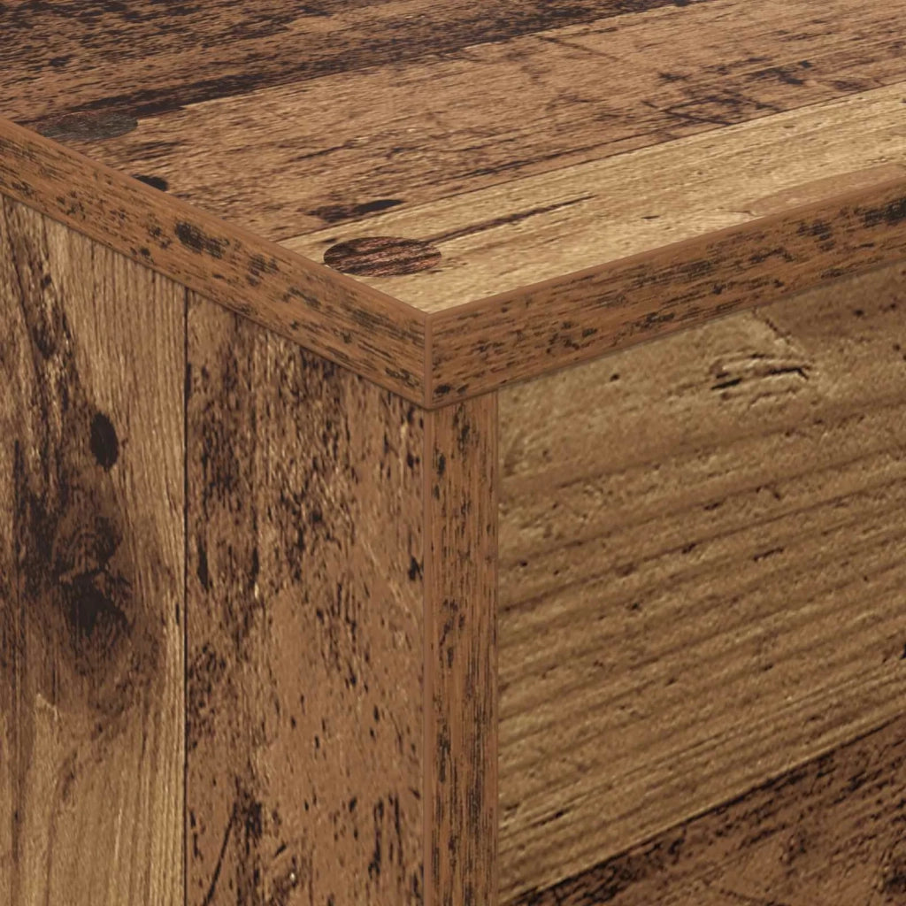 Scaffale per riviste Legno vecchio 70 x 41 x 126 cm CFW3550406