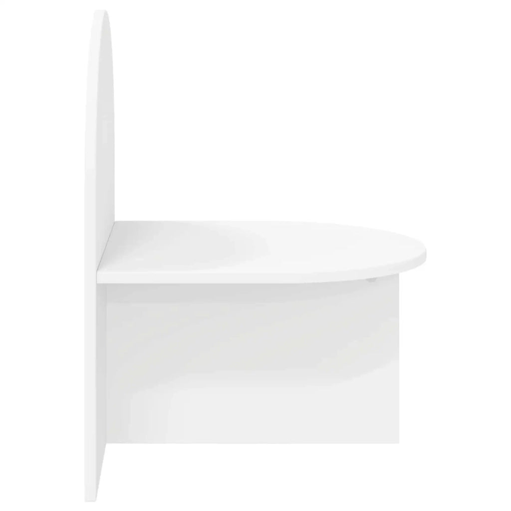 Set di 2 Comodini | Armadio da Notte | Mobiletto da notte Bianco 48 x 49 x 65 cm Legno ingegnerizzato