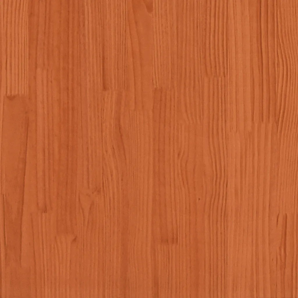 Dormeuse senza Materasso Marrone Cera 80x200 cm Legno di Pino