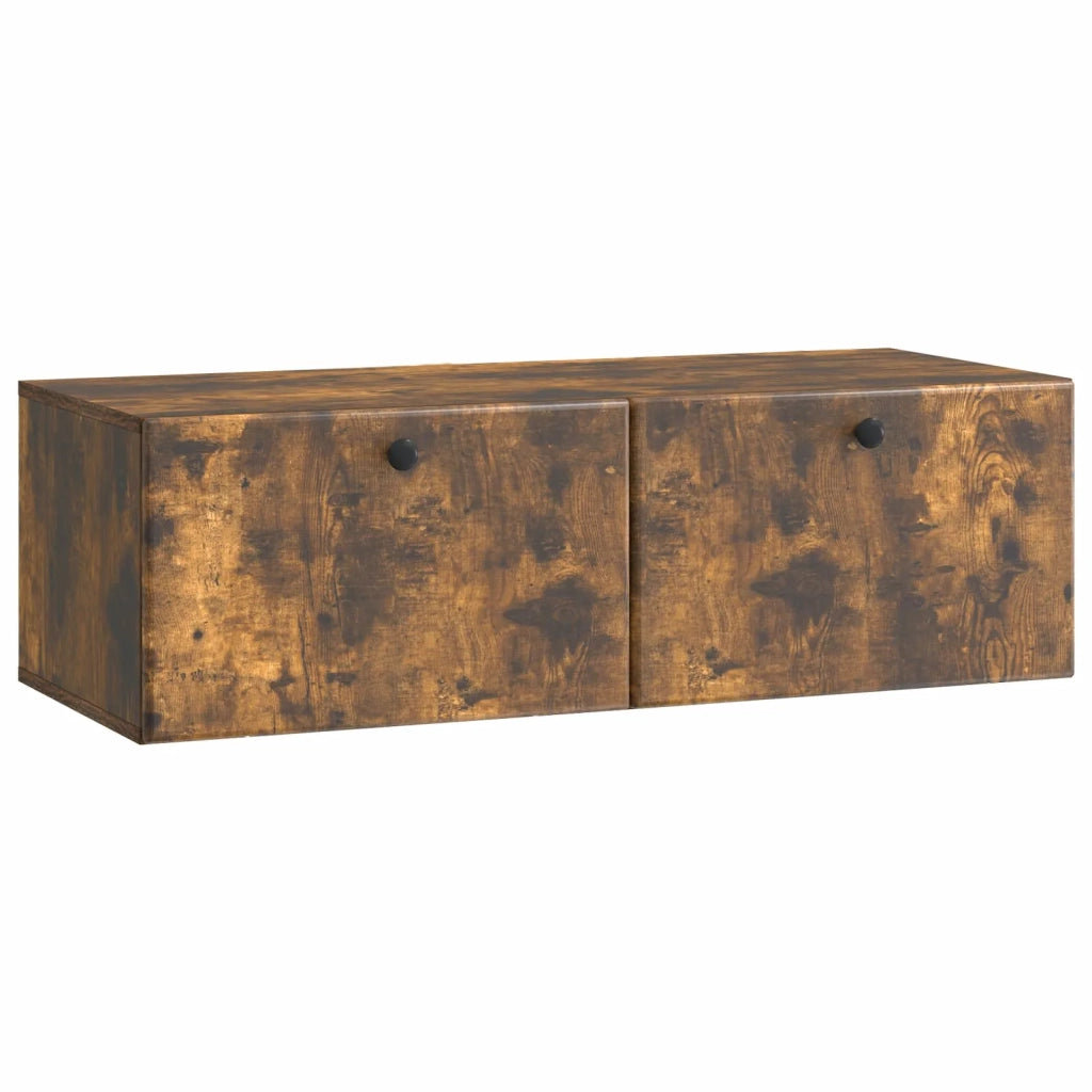 Mobile Porta TV da Muro 98 x 41 x 30 cm Rovere Fumo