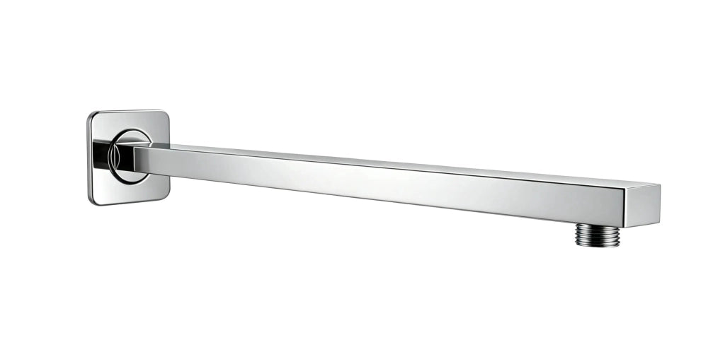 Braccio Doccia Quadrato Rea Js-9022 40cm Chrome